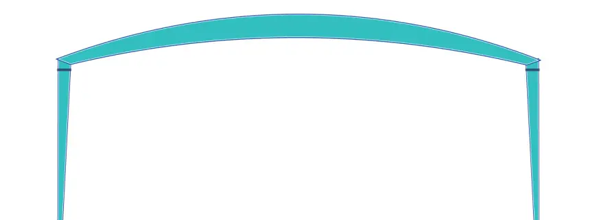 Built-up Curved Rafter